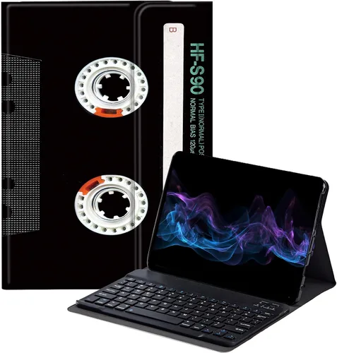 Vista 12 de Funda con teclado africano para Samsung Galaxy Tab S6 Lite de 10.4 pulgadas 2022 (SM-P613/P619)/2020 (SM-P610/P615), funda protectora delgada