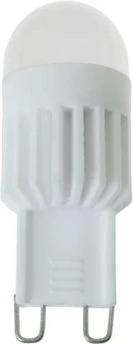 Vista 2 de G9 2 unids 110V 3W blanco cálido mini regulable 360 grados cerámica alta potencia LED G9 bombilla luz para el hogar, edificio, entretenimiento