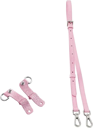 Vista 14 de Chispee Correa de hombro para bolsa de cuero, correas de repuesto para bolso cruzado, kit de conversión ajustable para mini bolso Longchamp