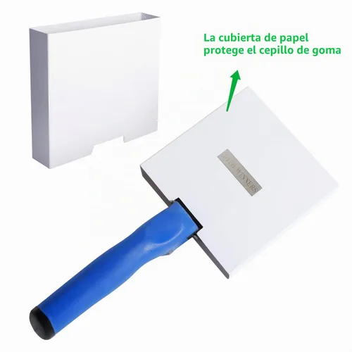 Vista 5 de Paquete de 2 peines reversibles de acero inoxidable con agarre suave al tacto
