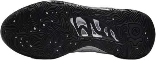 Vista 6 de Nike KD 15 - Zapatos de baloncesto para hombre, BlancoNegro