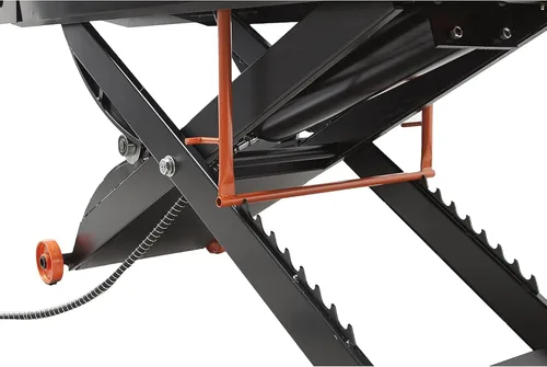 Vista 5 de APlusLift MT1500 1500LB Air Operated 24" Width Motorcycle ATV Lift Table