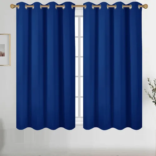 Vista 177 de Diraysid Cortinas opacas beige con ojales para dormitorio, con aislamiento térmico, cortinas de oscurecimiento de habitación, 38 x 54 pulgadas, 2