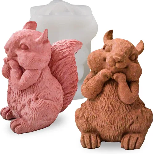 Vista 10 de Moldes de vela 3D Bulldog para hacer velas, molde de silicona con forma de perro para decoración de pasteles de chocolate, lindo animal