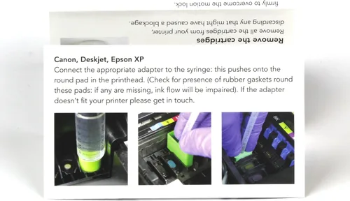 Vista 5 de Kit de limpieza de impresora para impresoras Brother MFC DCP - 5 oz Kit fácil de usar para borrar boquillas de impresora