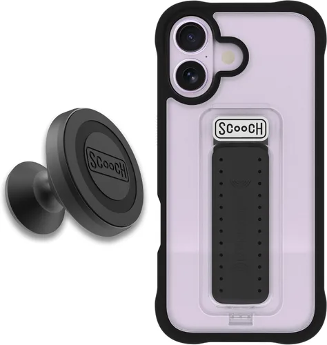 Vista 90 de Scooch Wingman - Funda con soporte de patas para iPhone 11 [Protección contra caídas de 10 pies] [Soporte de dos vías] Cubierta protectora, funciona