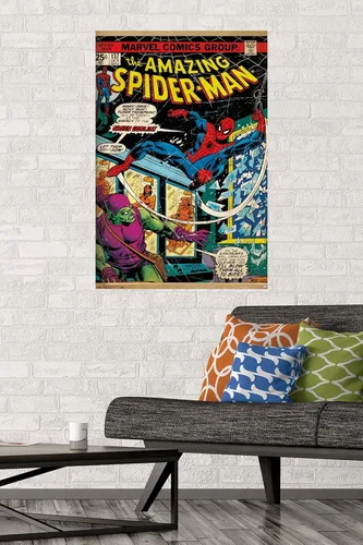 Vista 2 de Trends International Marvel Comics - Spider-Man - Portada #137 Póster de pared, 22.375" x 34", versión premium sin marco