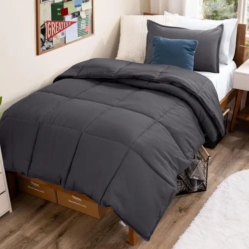 Vista 46 de Bare Home - Juego de edredón - Ultrasuave - Alternativa al plumón de ganso - Serie Premium 1800 - Calidez para todas las estaciones