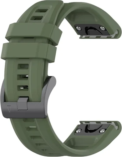 Vista 3 de Compatible con Garmin Quatix 7 Pro Bands, Forerunner 965 955 945 Correas de reloj de repuesto de silicona para Garmin Epix Pro 1.850 in/Fenix