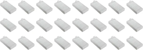 Vista 2 de Paquete de 12 filtros de repuesto Nispira HEPA compatibles con robot aspirador i-life ilife modelo V3s, V3s Pro, V5 y V5s Pro
