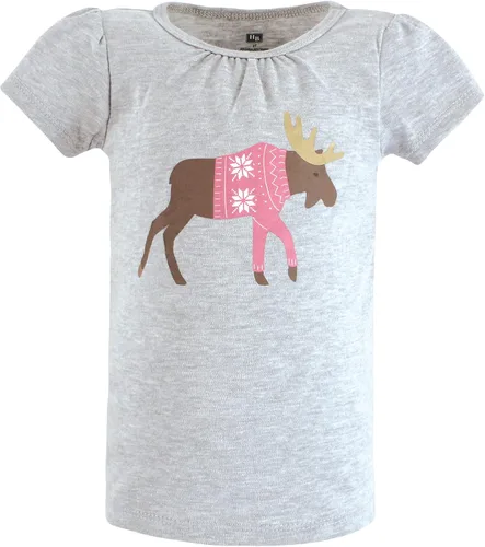 Vista 5 de Hudson Baby Camisetas unisex de manga corta para bebé