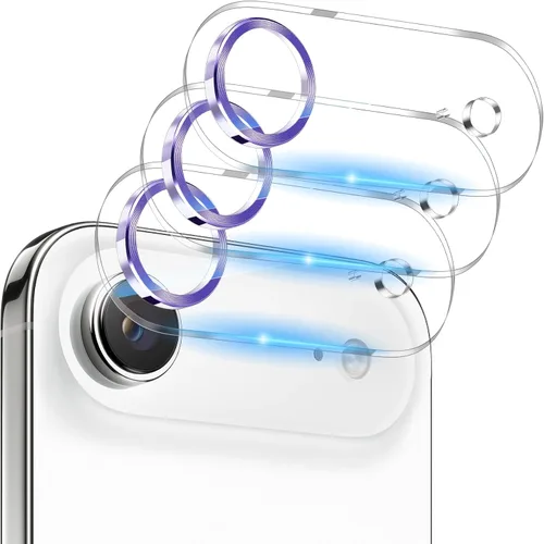 Vista 42 de Dengduoduo Paquete de 3 protectores de lente de cámara de vidrio templado para iPhone 15 de 6.1 pulgadas y para iPhone 15 Plus de 6.7 pulgadas