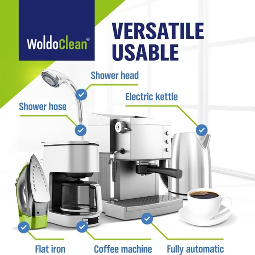 Vista 7 de WoldoClean - Tabletas descalcificadoras para cafeteras (40 x 0.56 oz)