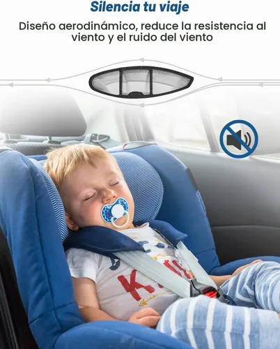 Vista 6 de JOYTUTUS Barras transversales de techo con cerradura compatibles con Chevy Chevrolet Traverse 2022-2026, barras transversales antióxido de aluminio