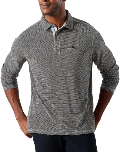 Vista 3 de Tommy Bahama Polo Paradise Cove de manga larga para hombre