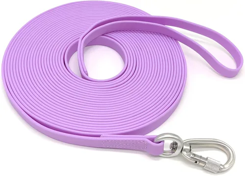 Vista 14 de ZALER Correa Larga para Perro Impermeable Correas de Entrenamiento 50ft 30ft 20ft 15ft 10ft 6ft, A Prueba de Olores Correa Larga de Llamada