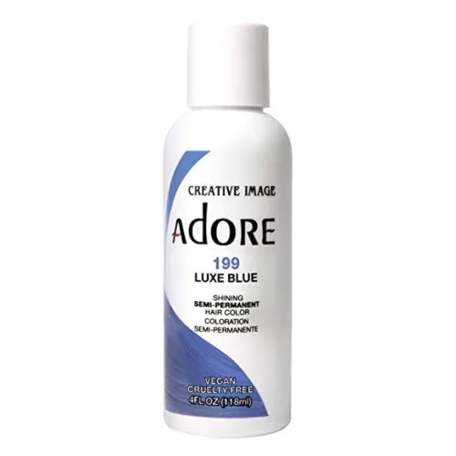 Vista 176 de Adore Tinte semipermanente morado para el cabello, vegano y libre de crueldad, 4 onzas líquidas, 197 Peri Winkle (paquete de 2)