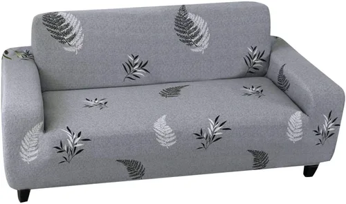 Vista 12 de MBROS Funda para sofá de 3 plazas, 1 pieza, elástica, lavable, antideslizante, protector de muebles con parte inferior elástica para sala de estar