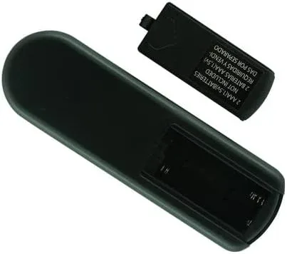 Vista 4 de El control remoto se adapta a (Costway EP24836US-bn EP24836US-yw) (Nkepen (Tangkula) Calentador eléctrico portátil de infrarrojos