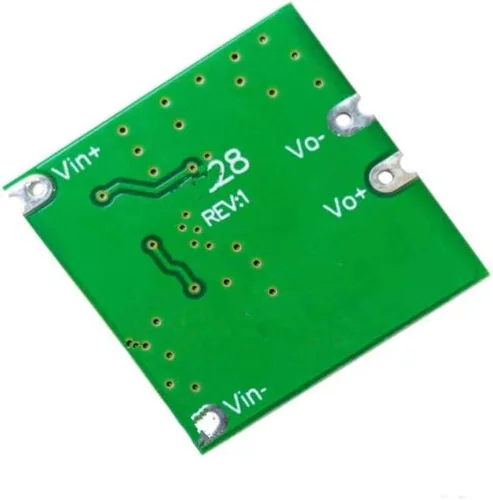 Vista 3 de Taidacent 24V a 3.3V 5V 9V 12V 15V DC reductor reductor regulador de voltaje PCB 4A corriente rectificadora síncrona (salida 12V)