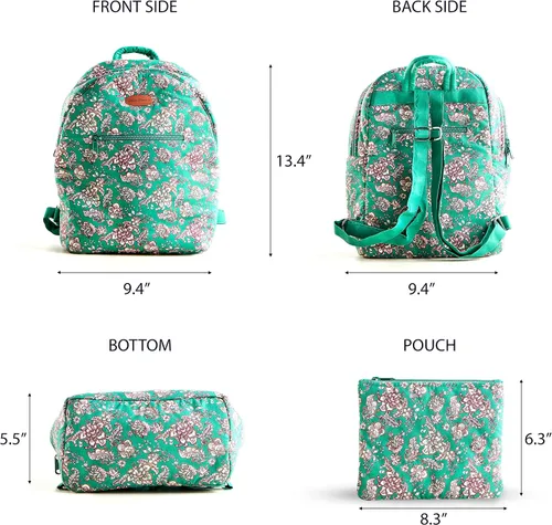 Vista 3 de Maison d' Hermine Bolsa de hombro 100% algodón, bolsa de trabajo informal para mujer, bolsas de gran capacidad para compras, viajes, playa
