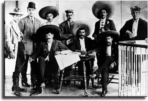 Vista 16 de Zbin Emiliano Zapata - Póster en lienzo con retrato en color para pared, cuadros modernos, decoración de oficina en casa, 08 x 12 pulgadas