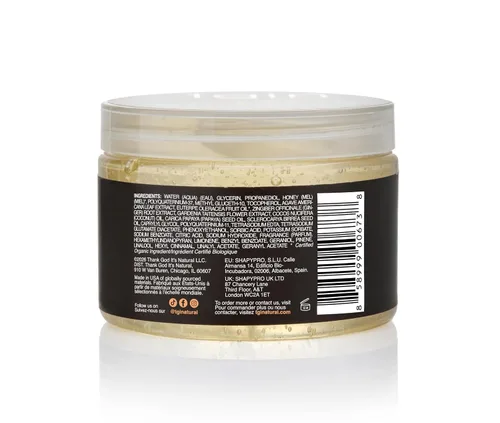 Vista 8 de Thank God It's Natural Honey Curls Custard - 12 oz - Para cabello natural, seco, rizado y dañado