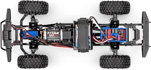 Vista 8 de Traxxas TRX-4M 4X4 Crawler con carrocería Land Rover Defender