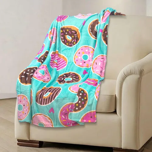 Vista 20 de Manta de baloncesto súper suave de 50 x 60 pulgadas para dormitorio, sala de estar, primavera, vacaciones, niños, bebés, adultos y decoración
