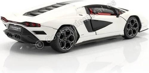 Vista 2 de Bburago B18-21102 Countach LPI 800-4-1:24 Escala increíblemente detallada Super Lamborghini Coche de fundición a presión, color blanco