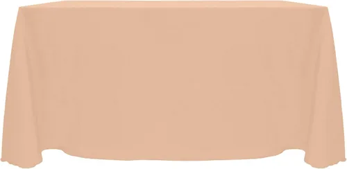 Vista 4 de Ultimate Textile - Paquete de 2 manteles rectangulares reversibles de satén Shantung - Majestic - Mantel rectangular de 108 x 156 pulgadas