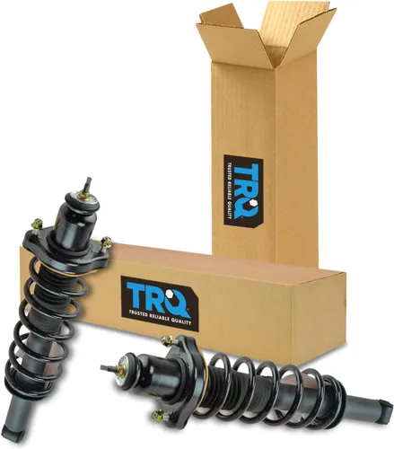 Vista 135 de TRQ - Conjunto de puntal delantero y resorte helicoidal (lados del conductor y del pasajero), para auto