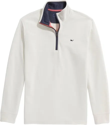 Vista 32 de vineyard vines Saltwater 1/4 Zip Aqua Ocean