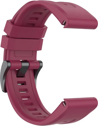 Vista 5 de Bandas compatibles con el reloj solar Garmin Instinct 2S, correa de silicona ajustable con hebilla de metal, correa deportiva para Garmin Instinct