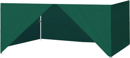 Vista 18 de Eurmax USA - Kit de paredes con cierre completo para toldo desplegable de 8x8 pies, solo 4 paredes (verde bosque)