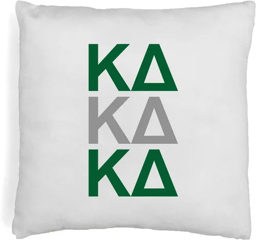 Vista 28 de sockprints Alpha Chi Omega - Funda de almohada con letras griegas de 18 x 18 pulgadas, fundas de almohada para hermandad de hermandad, almohada