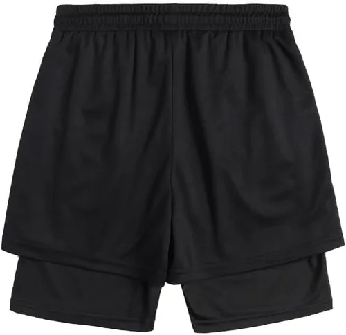 Vista 5 de I Can Do All Things Through Christ Who Strengthens Track Short I Can Do All Things Through Christ 2 in 1 Shorts