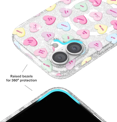 Vista 396 de VELVET CAVIAR Funda para iPhone 15, compatible con MagSafe, probada contra caídas de 10 pies, fundas protectoras de diseño, leopardo color rosa