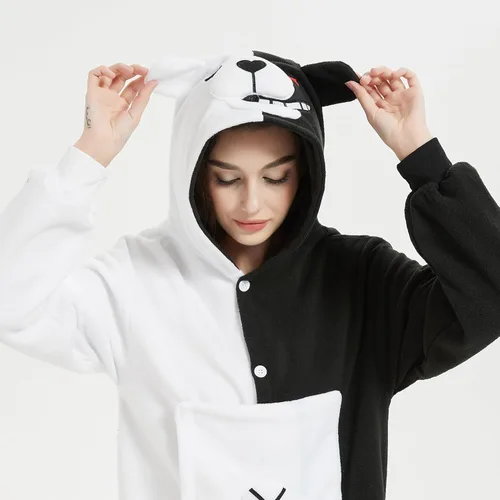 Vista 6 de MAJ&COS Animal Onesie Adult Pajamas Halloween Cosplay Costume Unisex Onesies for Men Women