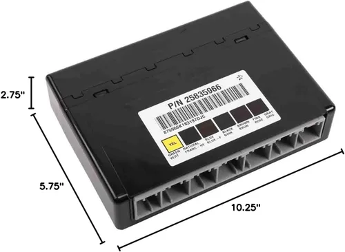 Vista 4 de ACDelco 25835966 Equipo original de GM, módulo de control de aire acondicionado