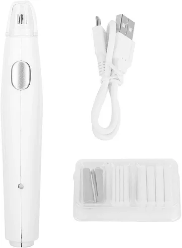 Vista 10 de Borrador eléctrico recargable de carga USB, borrador de lápiz a batería con 16 repuestos de repuesto, borrador eléctrico recargable para artistas