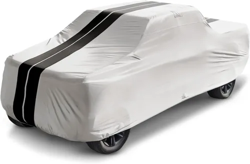 Vista 18 de iCarCover Funda de camión personalizada para Dodge Ram 1500 cabina regular, 6.5 pies, cama regular 1994-2010, impermeable, para todo tipo de clima