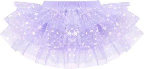 Vista 6 de IDOPIP Vestido de baile de ballet con falda tutú con lentejuelas y lentejuelas con volantes vestido de baile de bailarina y bailarina