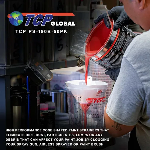Vista 6 de TCP Global - Puntas de filtro de 190 micrones, filtro ultrafino