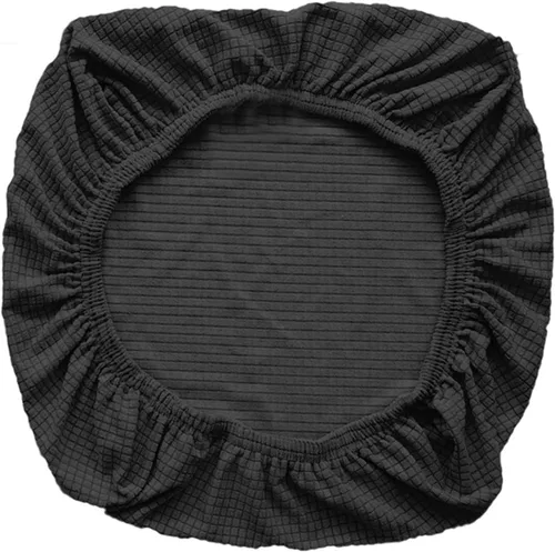 Vista 11 de Sunnyway Funda de asiento para silla de oficina, funda elástica de elastano para escritorio y silla de computadora, protector de asiento extraíble