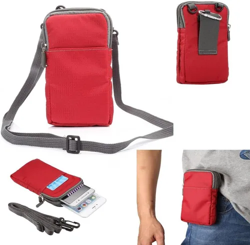 Vista 17 de Bolsa universal para teléfono celular, riñonera multiusos, para la cintura, para deportes al aire libre, funda para llevar teléfonos móviles