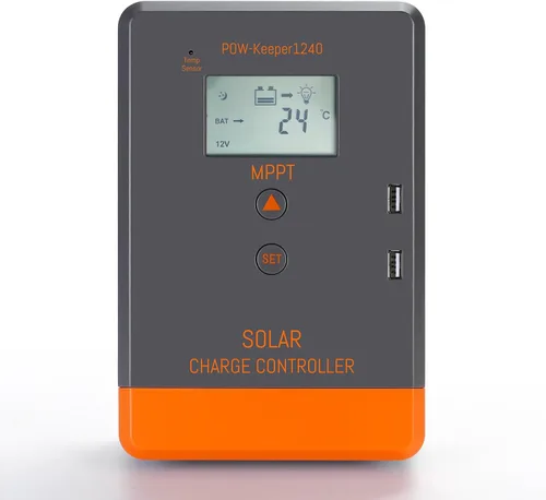 Vista 8 de Controlador de carga solar MPPT de 60 AMP, compatible con 12V 24V 36V 48V automático, entrada máxima 160V 2800W, 150V con pantalla LCD, funciona