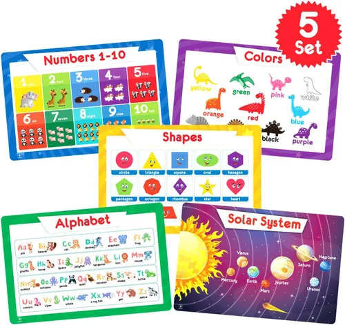 Vista 2 de Calendario infantil y 5 manteles individuales para niños