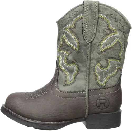 Vista 8 de ROPER Botas Cody Western unisex para niños, Beige