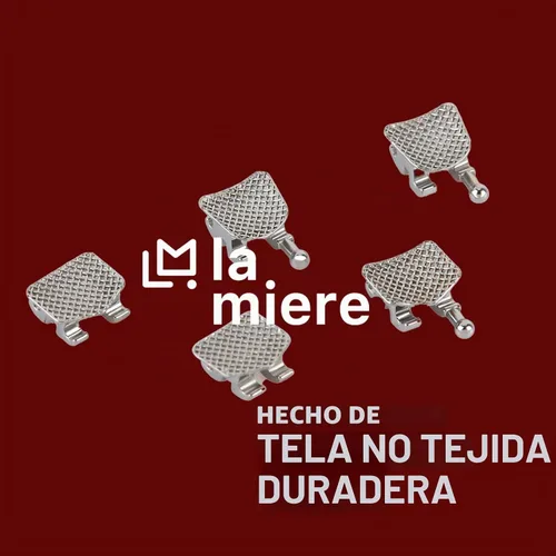 Vista 3 de 20 piezas modelo de dientes con brackets, soportes Typodont, ranuras 0.018 3-4-5 con ganchos 20 piezas/paquete, (MBT, Mini) 1PK